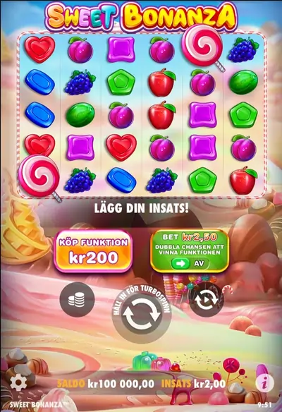 Sweet Bonanza spillkunst